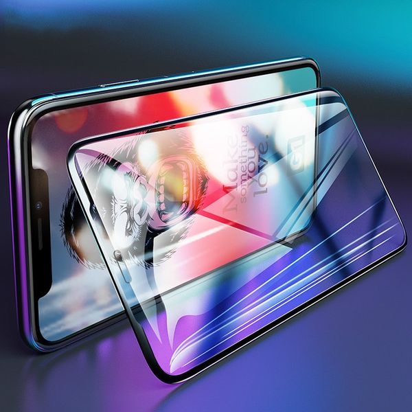 

9d screen protector full cover glue закаленное стекло протектор экрана телефона для iphone 11 xr x xs max