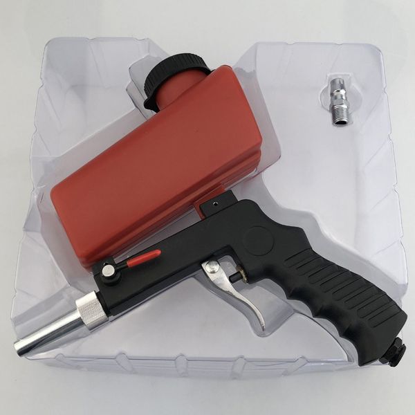 

pneumatic air spray sand blasting rust remover spray polishing sandblaster 1/4 inch jp air inlet jdh99