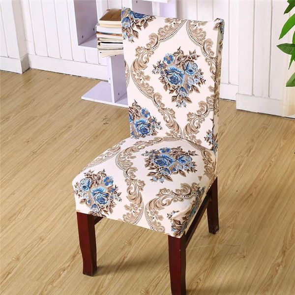 

floral printing stretch elastic chair covers spandex for wedding dining room office banquet chair covering housse de chaise