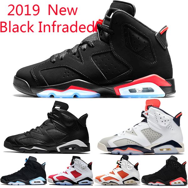 

2019 black infrared 6s men basketball shoes 6 tinker unc black cat carmine gatorade toro maroon oreo mens trainer sports sneaker size 41-47