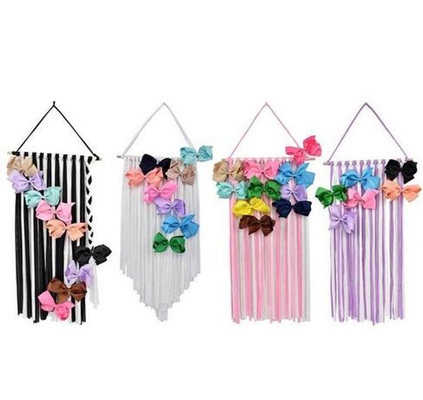 Ins Baby Hair Bow Holder Hanger 8 Style Girls Hairs Clips Storage