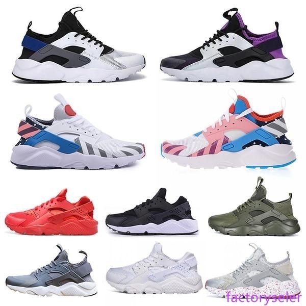 

2020 huarache 4.0 1.0 men women running shoes hurache triple white black huaraches women mens trainer huraches sports sneakers 36-45
