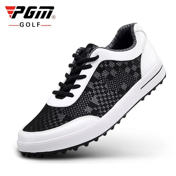 

2020 men breathable golf shoes spikeless mesh net athletic shoes mens skidproof damping trainers golf sneakers 51022