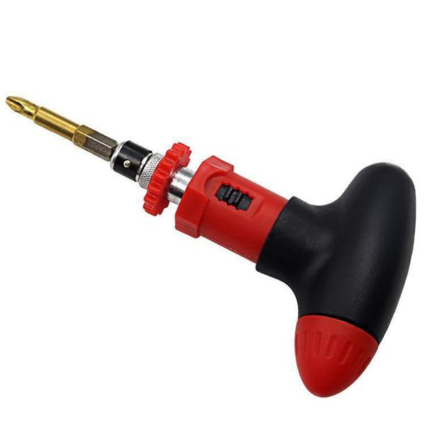 

manual t-type ratchet screwdriver quick bolt driver batch 6.35mm can rotate forward reverse