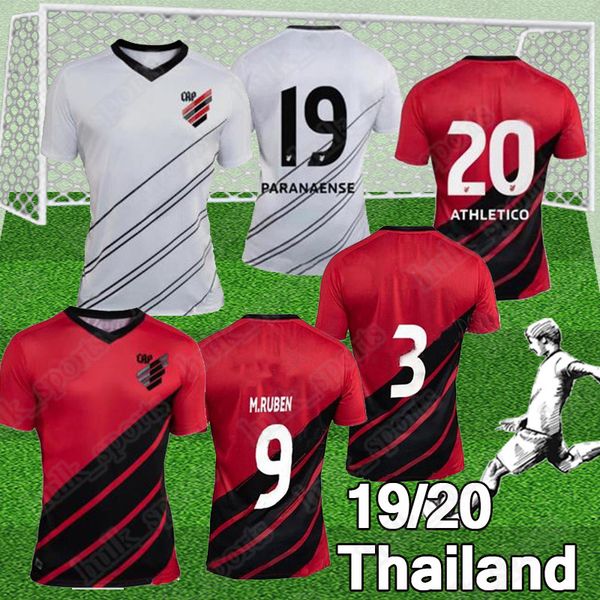 

19 20 Athletico Paranaense Soccer Jerseys CAMACHO Masculina MARCO Camiseta de fútbol RUBEN RONY Nikao thailand Football jerseys