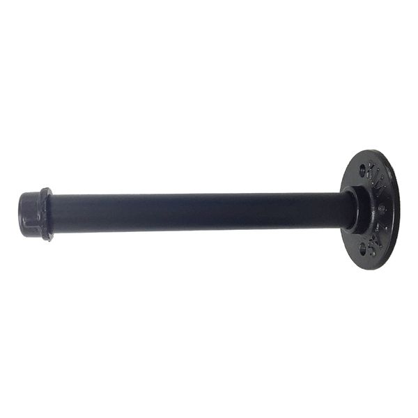 

rustic industrial pipe wall bracket shelf rack holder hardware, rust oil multi-size