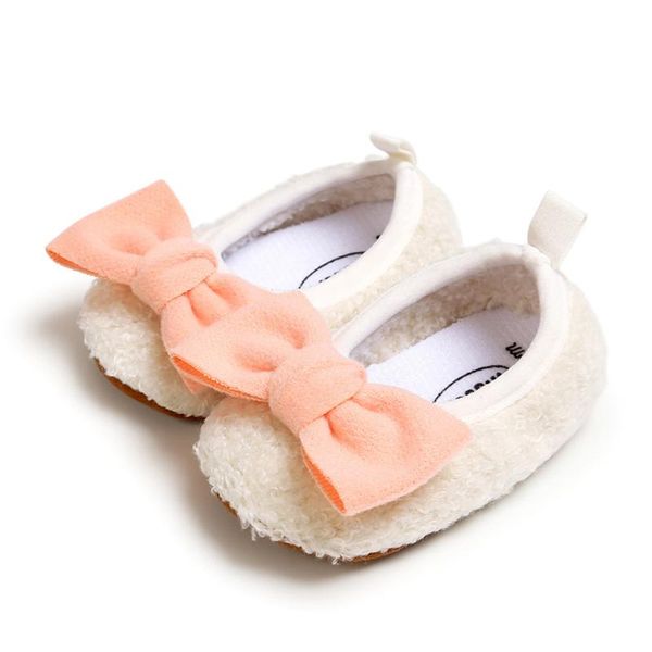 

pudcoco baby girls toddler shoes 2020 spring winter cotton soft sole fur girls crib shoes newborn prewalker