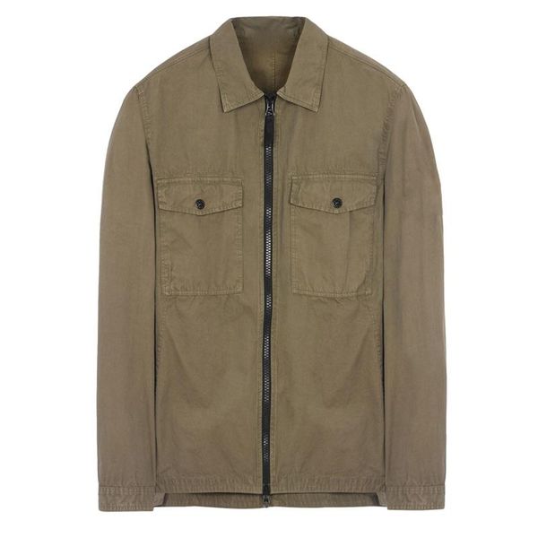

fashion-18fw 107wn overshirt old garment dye рубашка topst0ney мужчины женщины куртка facshion пальто хлопка top hflsjk324, Black;brown