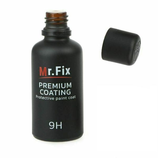 

9h auto liquid ceramic coat nano cloth sponges glass detailing wax fix polish