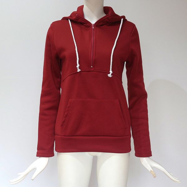 

women outerwear 2018 autumn zipper hoodie sweatshirt casual drawing long sleeve pullover hoodies tracksuits sj044v, Black