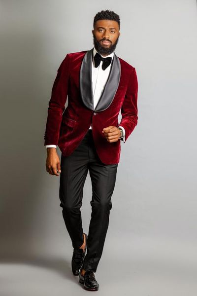 

custom made men suits shawl lapel groom tuxedos velvet men wedding groomsmen ( jacket+pants+tie ) e324, White;black