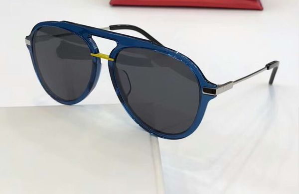 

fantastic m0011 синие пластиковые солнцезащитные очки pilot серые линзы мужские дизайнерские солнцезащитные очки sonnenbrille очки new with, White;black