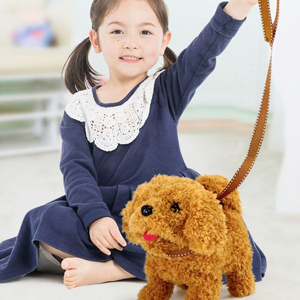 

plastics cute electronic pets robot dog walking interactive toy for boys and girls birthday gifts
