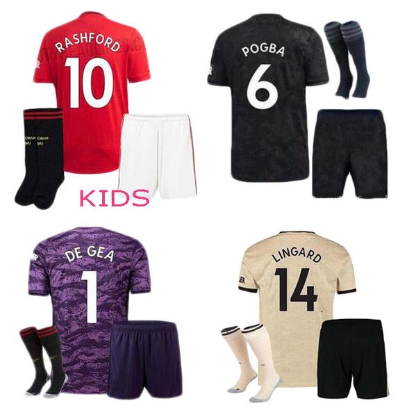 

2019 2020 soccer Jerseys UTD UniTed POGBA LUKAKU RASHFORD ALEXIS MAN football shirt KIDS Kit boys uniforms Manchester