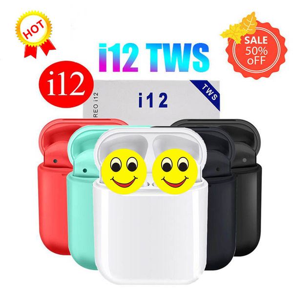 

4 color i12 tw mini touch wirele earbud double bluetooth5 0 headphone ture tereo earphone head et earbud with touch control iri