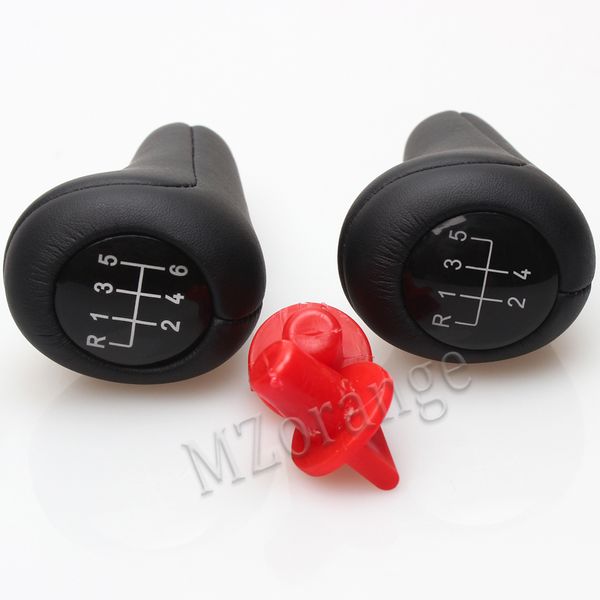 

5/6 speed manual car gear shift knob real leather for m sport 1 3 5 6 series e30 e32 e34 e36 e38 e39 e46 e53 e60 e63 e83 e90