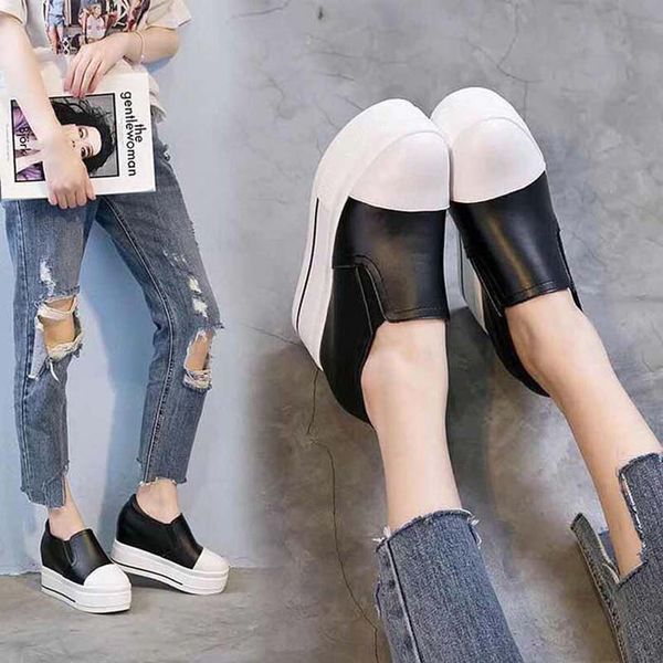 

with box sneaker casual shoes trainers fashion sports shoes leather boots sandals slippers vintage air for woman 06px177, Black