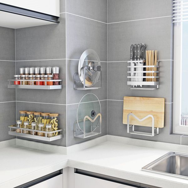 

кухня хранение стойки настенного чехла разделочной доски для резки стойки совета турель 304 из нержавеющей стали самоклеющейся стены крышки