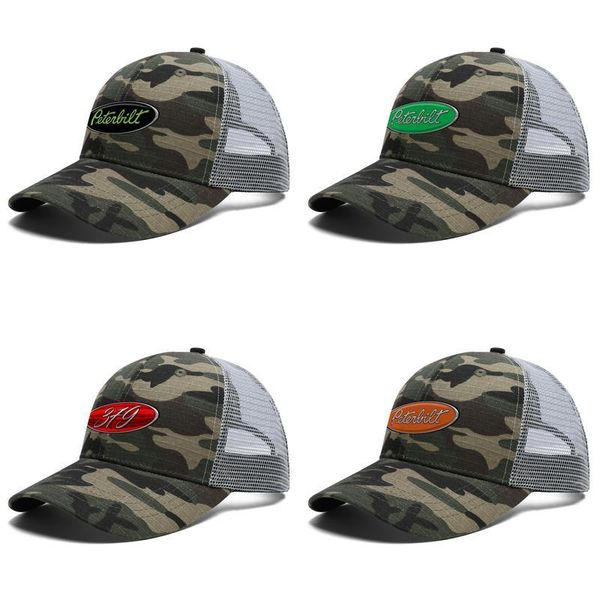

унисекс зеленый peterbilt регулируемая trucker cap болл монтажн молодежи мода бейсбол hat logo 379 оранжевый красный 3d big rig рефрижератор, Blue;gray