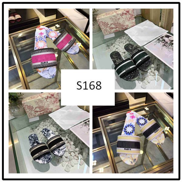 

high-quality dazzle flowers women slippers sandals flat designer shoes slide dazzle flowers embroidery sandal floral striped beach slipper 8, Black