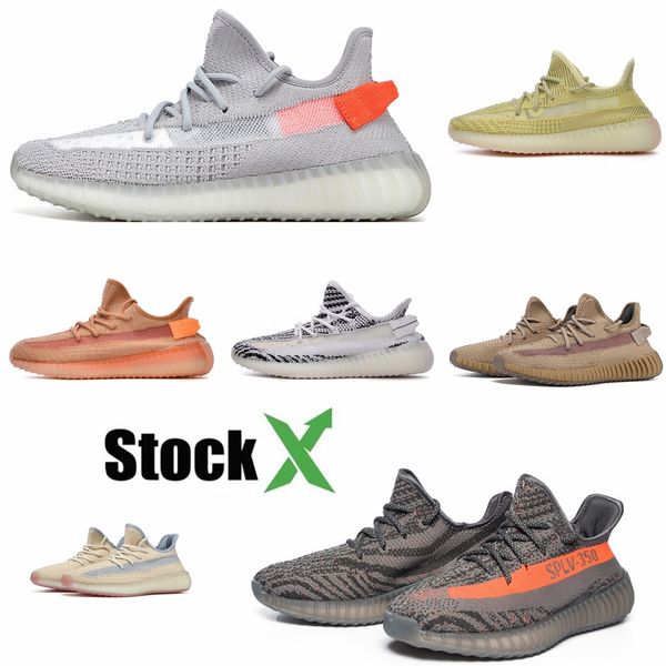 

2020 с коробкой kanye west v1 мужчины женщины кроссовки черный серый спорт кроссовки кроссовки 12345c458 # # qa552