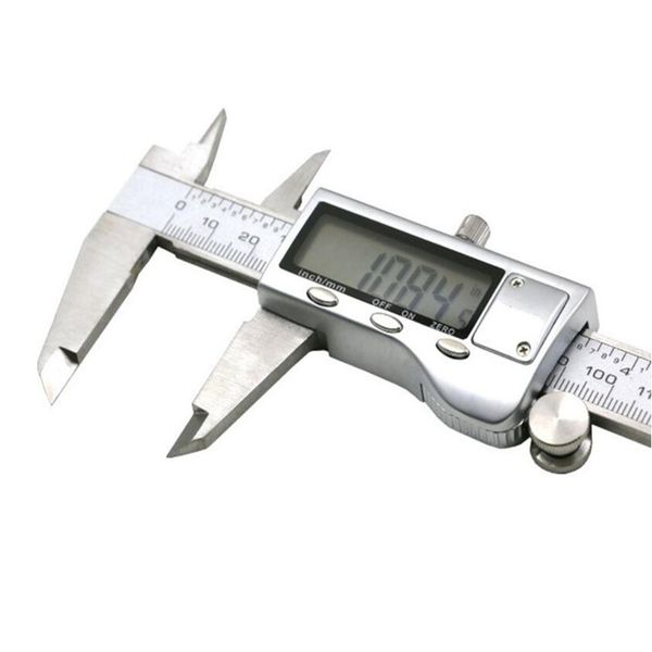 

metal 150mm 6 inch lcd digital vernier stainless steel micrometer 0.1mm digital caliper micrometer measurement