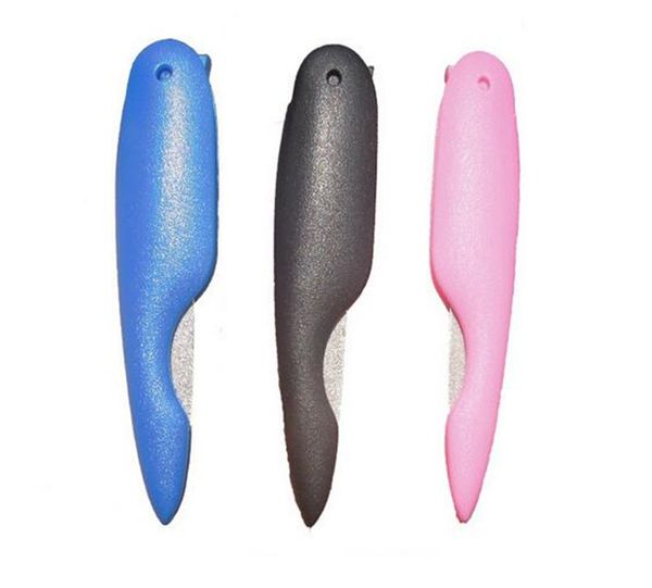 

13.5cm nail file metalic stainless steel fold cuticle tool files nail art tool