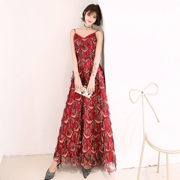 

party dresses beauty emily burgundy evening 2021 long v neck banquet elegant prom a line sleevless, White;black