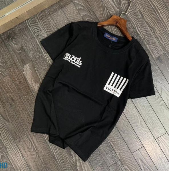 

new sprint summer o-neck t-shirts men fashion brand tees luxury designers tshirt mens streetwear hip hop tee cotton casual tshirt m-4xl, Black;brown