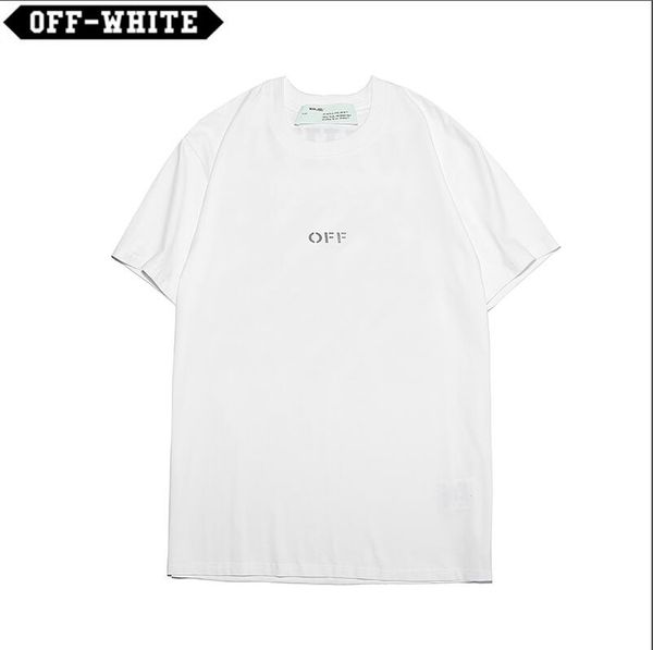 

2020 men's designers shirt summer women's men's men's short sleeve shirt brand clothing letter print round neck-028, White