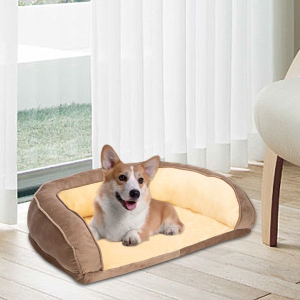 

36" pet кѬова обаки pet диван pad подђка pp лопок brown даий и комоѬно pet house