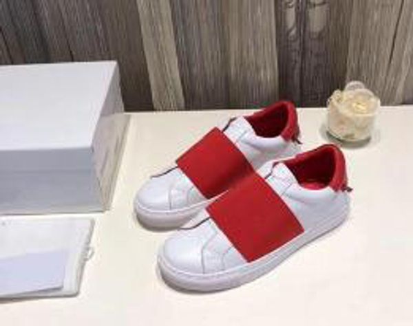 

new arrival 2018 men casual men ladies designer shoes mens elastic band trainers womens white luxury designer sneaker w9 cs05, Black