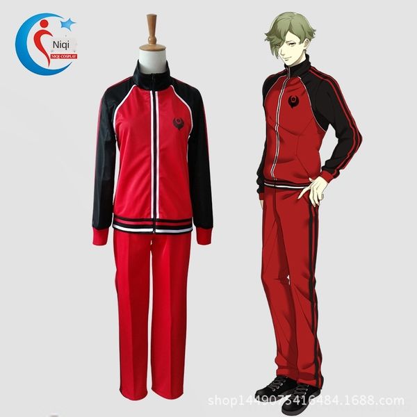 

customized sword dance warbler anime costumes costumes & cosplay pill cos inner garment daily sportswear japanese animation cosplay uniform, Black