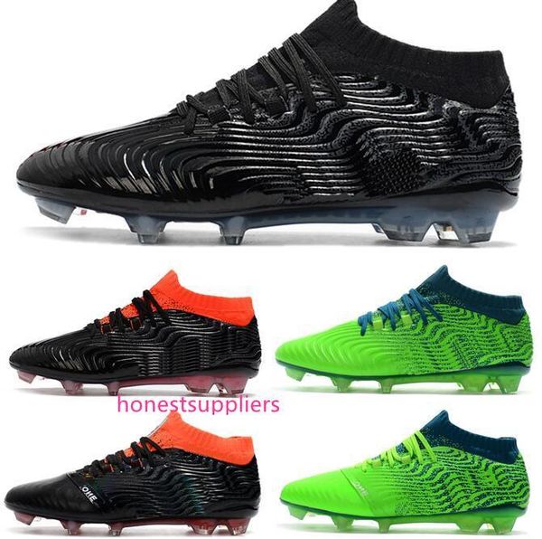 

world cup kun sergio aguero one leather 18.1 synthetic syn fg soccer cleats griezmann high mens soccer shoes football boots