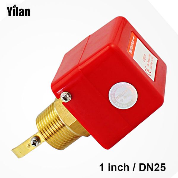 

1" ac250v 5a water paddle flow sensors male thread flow paddle water pump switch hfs-25(1 inch) ,lkb-01
