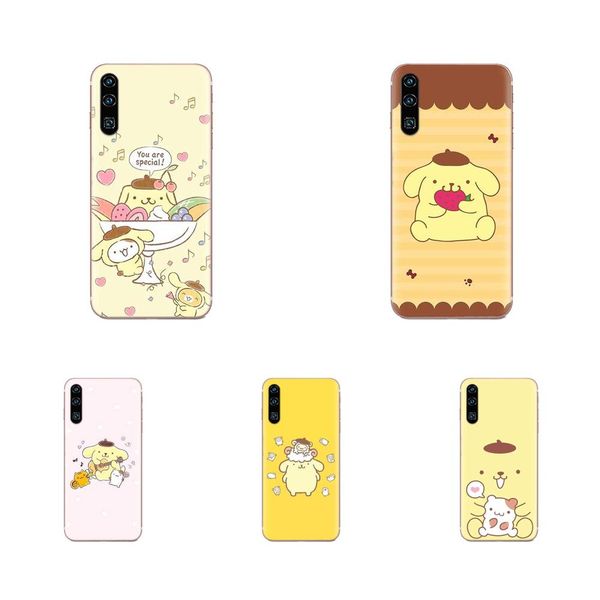 

custom phone case cover sanrio pom pom purin for huawei honor mate nova note 20 20s 30 5 5i 5t 6 7i 7c 8a 8x 9x 10 pro lite play