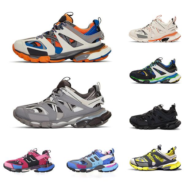 

platform track 3.0 triple s mens casual shoes triple black white yellow men women designer jogging sports sneakers online sale