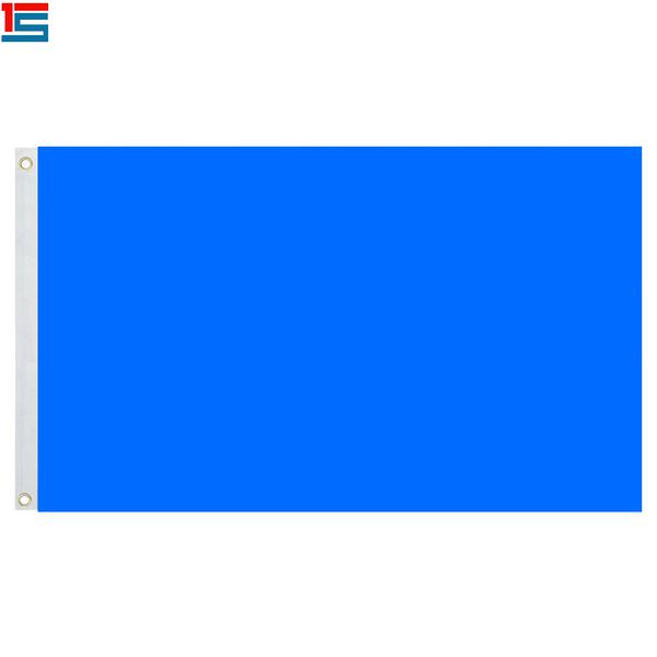 

blue single color banner flag 3ft x 5ft polyester, 90*150cm flag with 2 grommets,flags of simple colour