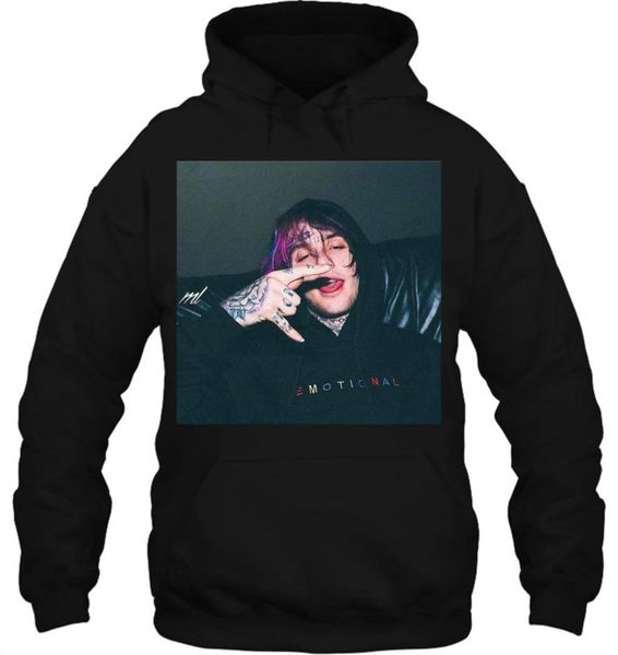 

men hoodie lil peep men& clothing gift more size and colors new brand shirts for men women streetwear, Black