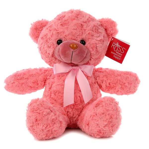 

new rose velvet cotton multicolored teddy bear plush toy girlfriend birthday gift