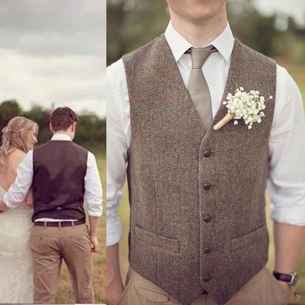 Custom Made Fashion Mens Wedding Party Suits Vest Wetern Country