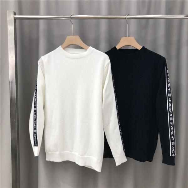 

19aw new luxurious brand design given hoodie long sleeve crewneck sweater sweatshirt fashion ribbon pullover hoodie outdoor sweatshirt, Gray;blue