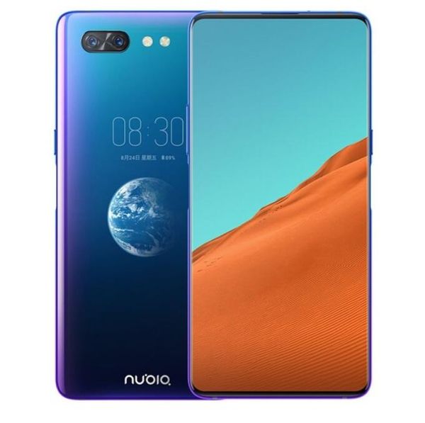 

Nuevo original zte nubia x dual pantalla martphone android 8 1 4g lte napdragon 845 octa core 8g 128g