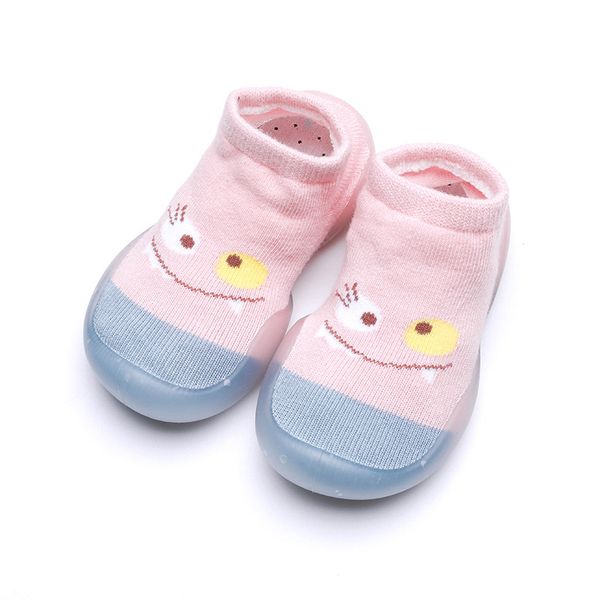 

fashion first walker children sock shoes cute cartoon baby socks rubber soles cotton soft non-slip baby shoes infant floor sock
