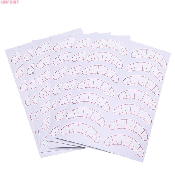 

3d eyelash under eye pads practice eye tips sticker paper patches for eyelash extension make up tools 70pairs/pack