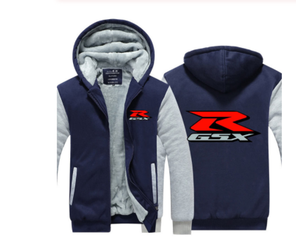 

new car standard women men gsx sweatshirt hoodie coats outerwear winter autumn r gsx thick coats