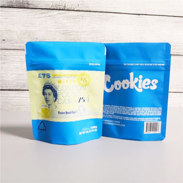

печенье california sf 8th 3.5 g mylar childproof bags 420 упаковка желатиновые хлопья молоко гэри пейтон печенье мешок с наклейкой голограмм