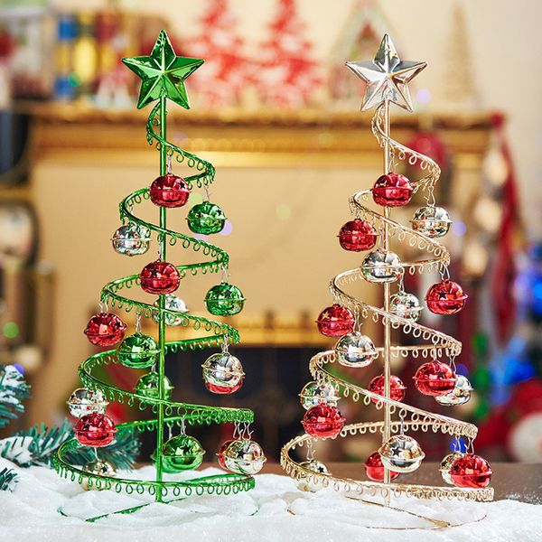 

искусственные железные ёлочные мини настольные украшения для домашнего офиса украшения 1pc