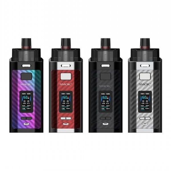 

SMOK RPM160 Pod Mod Kit Электронные сигареты 7.5ml Vape картриджи 160W 18650 Нового IQ-160 Чипсет Vape моды комплектов 100% электронная сигарета в