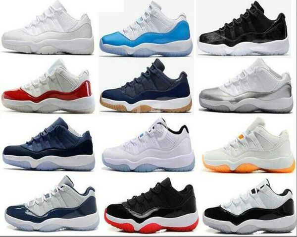 

2019 new 11 mens 11s basketball shoes airjordannew concord 45 platinum tint space jam gym red win designer sneakers sport shoes, White;red